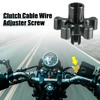 X AUTOHAUX Brake Clutch Levers Adjuster Screw M8x1.25 Motorcycle Titanium