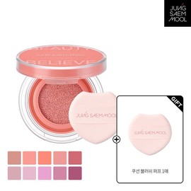 Jeong Saem Mool Jung Saem Mool Artist Cushion Blush + 1 Blush Puff - 9)Blooming Pansy / 정샘물 아티스트 쿠션 블러쉬 + 블러쉬 퍼프 1매입 - 9)블루밍 펜지