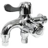 Horizontal Faucet, Double Mouth, 2 Openings, One Handle Faucet, One