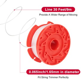 Kaberalty CMZST0653 CMZST065 Weed Eater String 30ft 0.065" Compatible with Craftsman String Trimmer CMCST900 CMESTA900 CMESTE920 CMZST98020 CMCST915 CMEST913 Cap Model CMZST120SC (4+1+1)