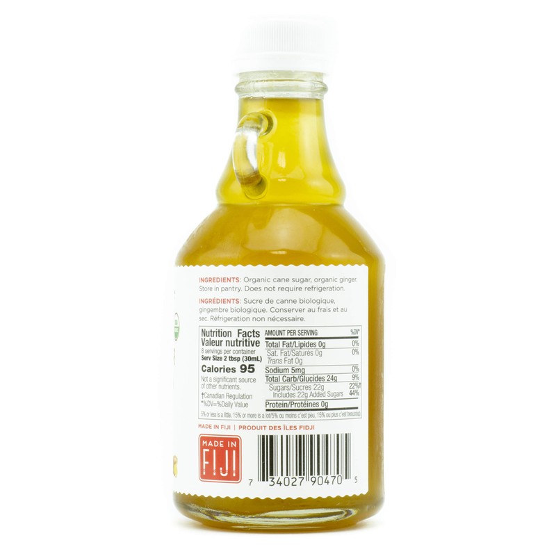 GINGER PEOPLE Organic Ginger Syrup, 8 Ounce