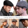 Comilaka Men's Beret Cap Gatsby Flat Cap Newsboy Flat Cap