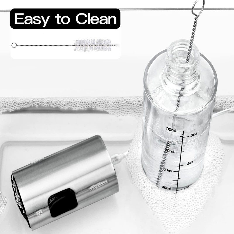 NORBASE Oil Sprayer for Cooking, 2 Pack Upgraded Olive Oil