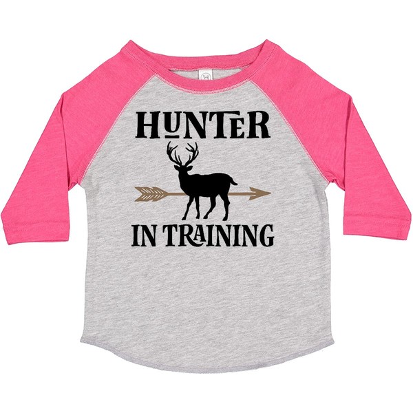 inktastic Hunter in Training Hunting Toddler T-Shirt 3T Heather and