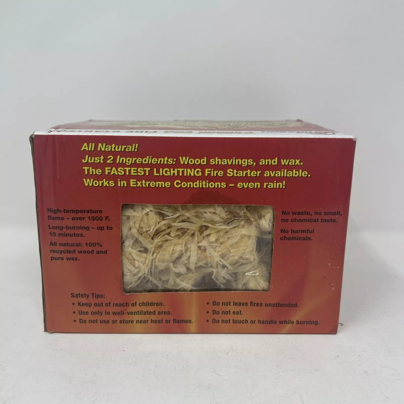 BBQ Dragon Egg Fire Starters Tumbleweed- One Pack, 50 Count