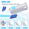 Sock Aid Kit, Sock Puller Aid Easy On and Off,