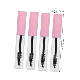 MERRYHAPY 15pcs Reusable DIY Mascara Tubes Leakproof Eyelash Cream Container Bottles for Lip Gloss Lightweight and Compact Makeup Tools for Travel and Storage