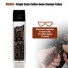 MUVNA Single Espresso Bean Storage - 12 Tubes Coffee Bean