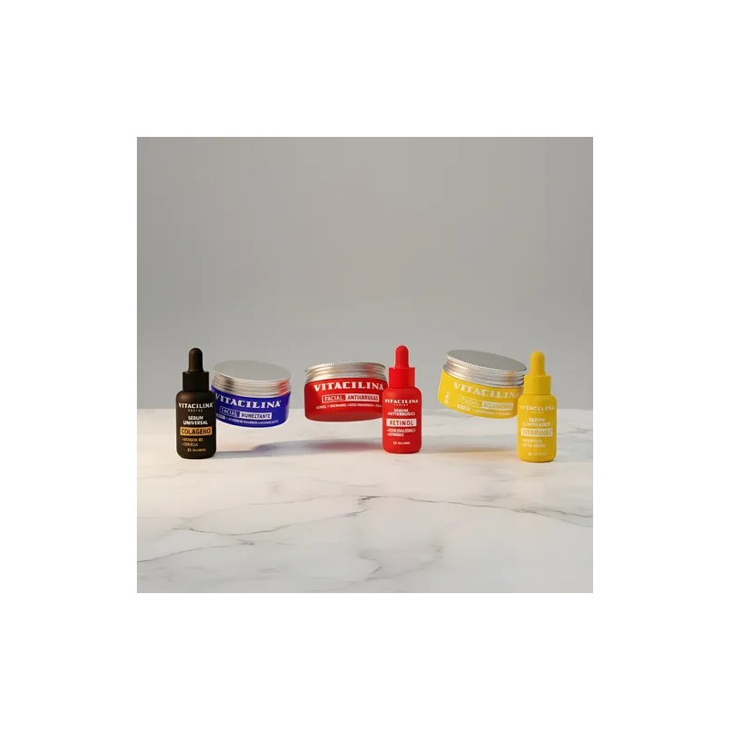 Kit Completo Cuidado Facial Vitacilina 3 Serum 3 Cremas