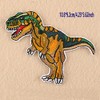 12Pc Fashion Jurassic Park Embroidered Dinosaur Patch for Clothing Applique