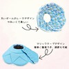 NASSIA エリザベスカラー 猫 犬 ソフト サイズ調節可能 介護 防水 布製 傷舐め防止