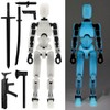 FoxVilla Assembly Completed T13 Action Figure, Titan 13 3D Printed