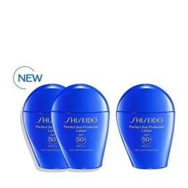 Galleria Shiseido Special NEW Blue Sunscreen 2+1 Set / 갤러리아 시세이도특별 NEW 파란자차 선크림 2+1 세트