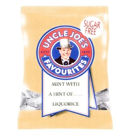 Uncle Joe’s Mint Balls with a Hint of Liquorice Sugar Free 60g