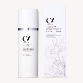 Age Defy+ Purify & Hydrate Cream Cleanser 150ml | Natural & Organic Anti-Ageing Cleanser by Cha Vøhtz | Purifying Facial Cleanser for Mature Skin | Paraben Free & Ethyl Alcohol Free | Cruelty Free