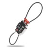 Lewis N. Clark Triple Security Lock - Resettable Combination Lock,