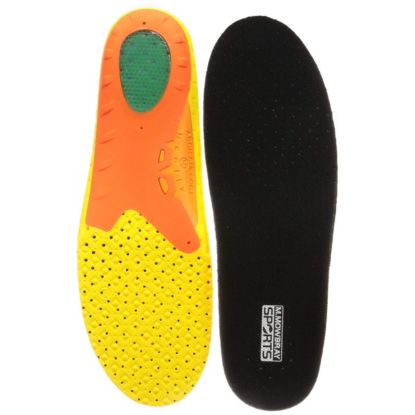 M Mowbray Sports Balanced α High Cushioned Insoles for Walking,