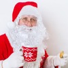 Gxlaihly Santa Beard Wig Hat Set, Santa Claus Wig and