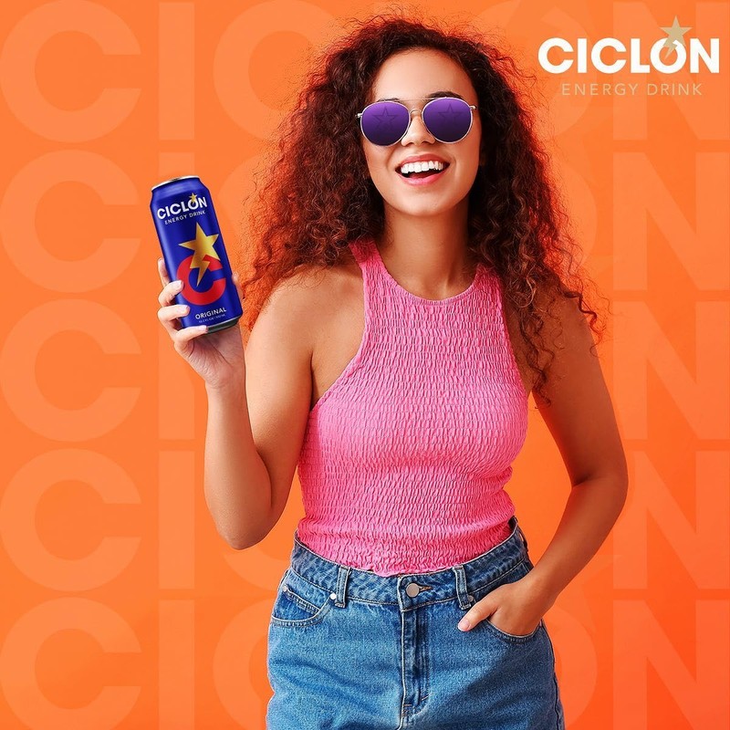 Ciclon Original Energy Drink – 24 Pack, 10 fl oz