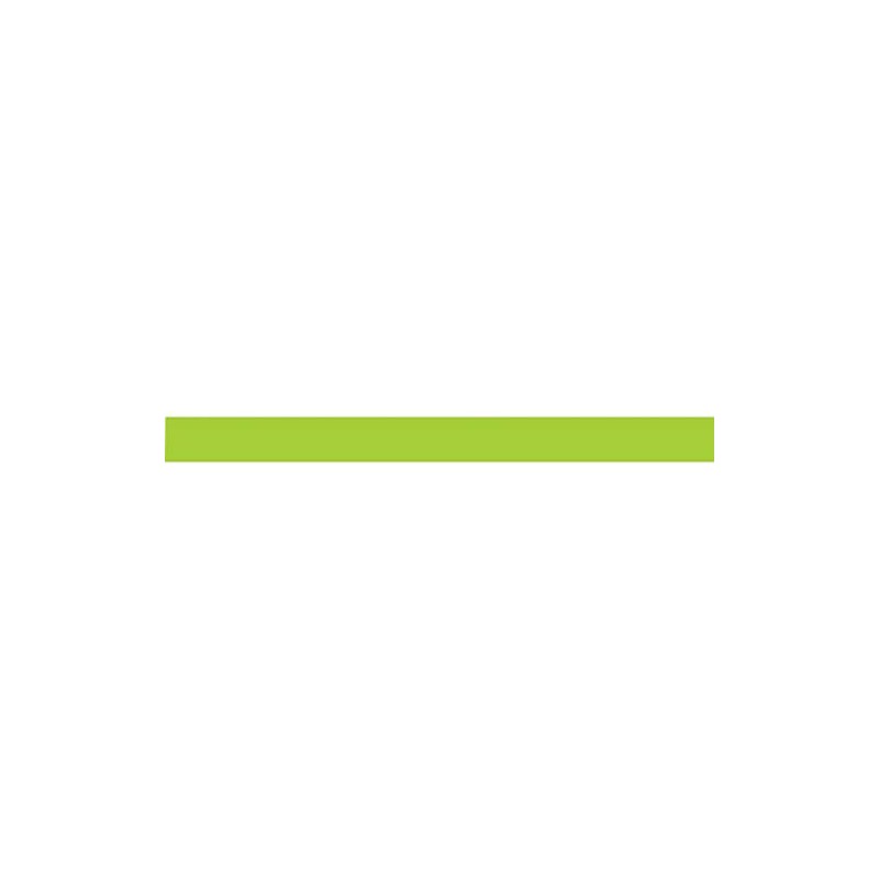 Ashley 3/4-inch x 12-inch Magnetic Magi-Strips, Lime Green, 12/Pack (ASH11019)