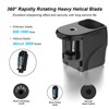 Electric Pencil Sharpener Heavy-Duty Helical Blade Sharpener with Adapter/Battery Operated