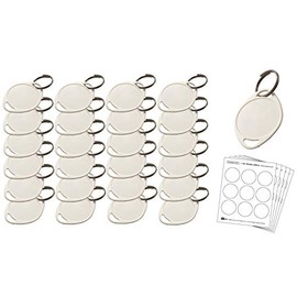 Lucky Line Round Label-It Plastic Tags