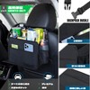 Zukida Car Seat Back Pocket, Multi-functional Hanging Car Storage Box,
