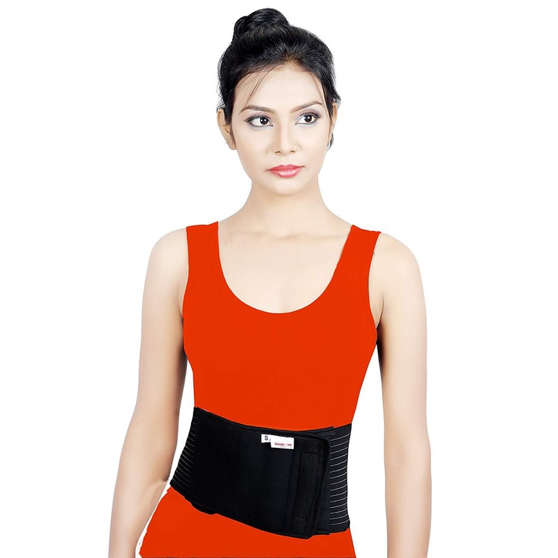 Hulara Navel Hernia Support Belt with Removable Foam Pressure Pad