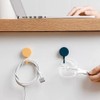 DHDestined Fateful 6 Pack Adhesive Hooks Cute Utility Hooks, Key