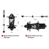 MTB Bike Hub Mountain Bike Bicycle Front & Rear Hub