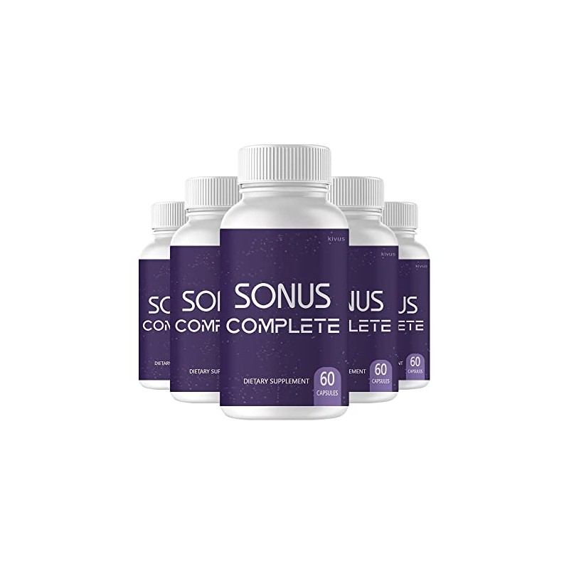 (5 Pack) Sonus Complete - Sonus Complete Tinnitus Support Supplement