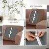 molasofa T-Cushion Sofa Seat Slipcovers Set, Couch Protector for Sectional,