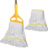 Commercial Mop with Extra Head Replacement, 63Inch Handle Heavy Duty