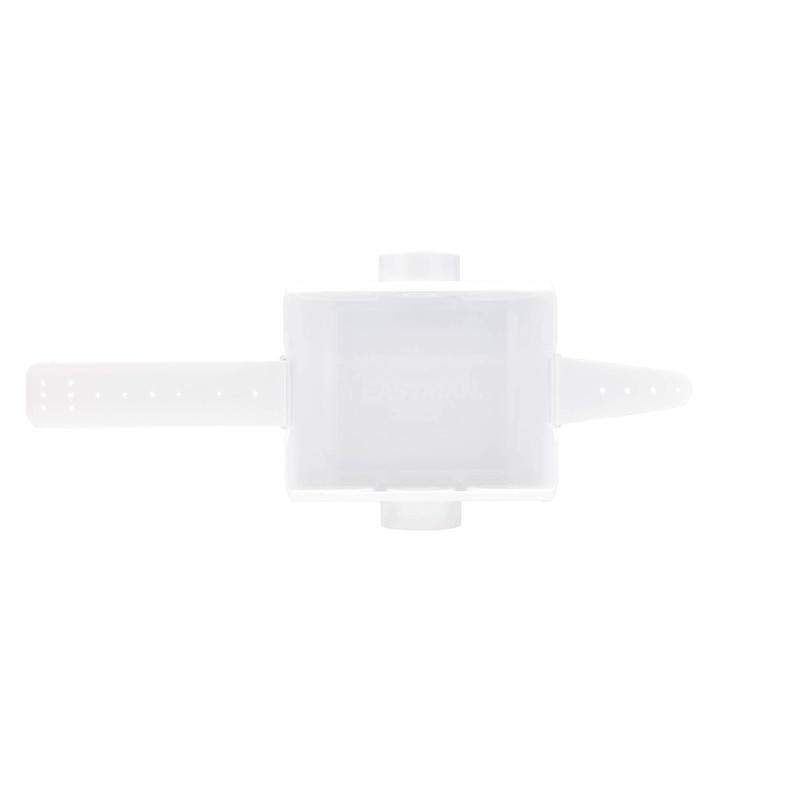 Eastman 1/2 Inch Universal Center Drain Washing Machine Outlet Box,