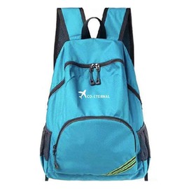 Geboldil Men's and women's waterproof backpack traveling backpack blue