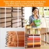 KBNIAN 40 Pcs Rubber Bands, Transparents Large Thick Rubber Bands