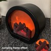 LED Fireplace Lantern LED Desk Stove Decorative Lantern Touch Switch