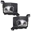 Nioboee Fog LightsCompatible with 2000-2006 Tundra Clear Lens Pair Driver