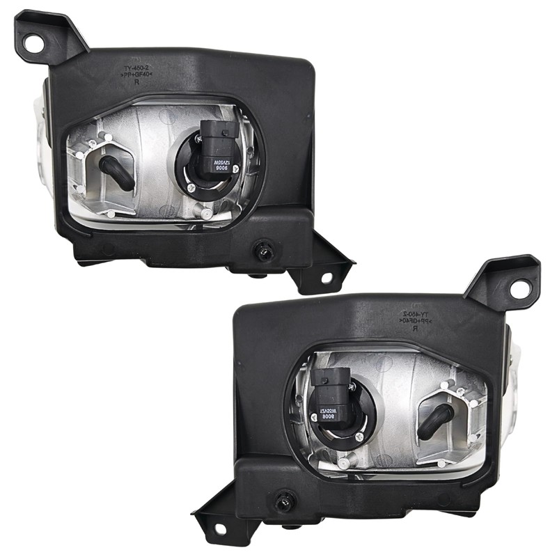 Nioboee Fog LightsCompatible with 2000-2006 Tundra Clear Lens Pair Driver