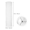 ULTECHNOVO Decorative Floor Lamp Shade Paper Lamp Shade Large White