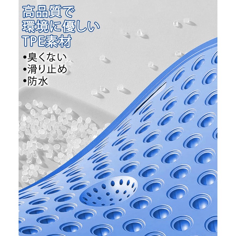 samlyru 足ツボマット 指圧ボード 足つぼマッサージ 収納便利 33cm フットマッサージャーマット 疲労改善 人間工学 足ツボ