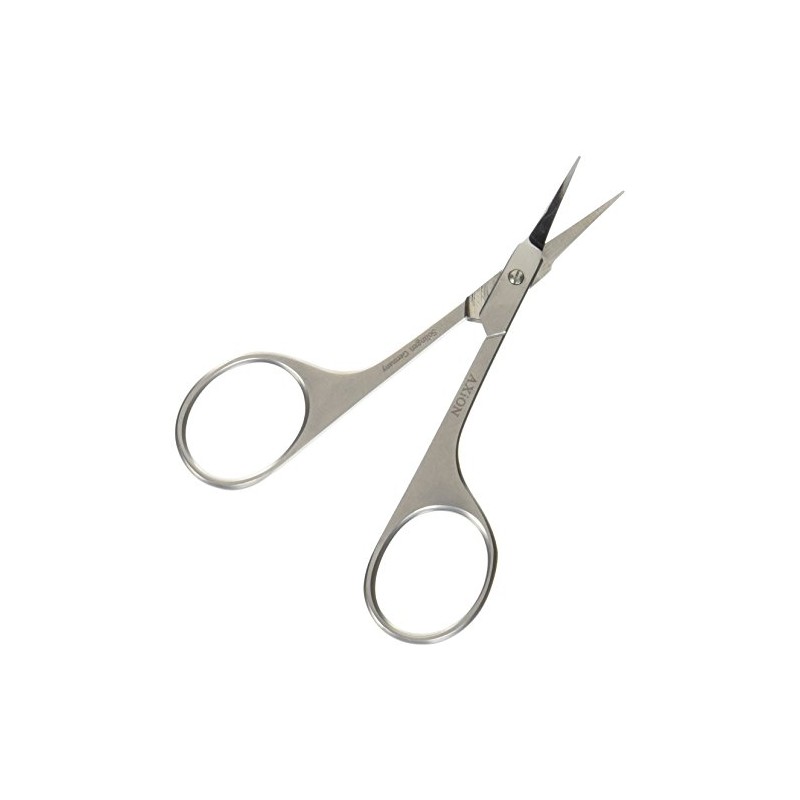 AXiON Germany Concorde Eyebrows/Cuticle Scissors (Tapered Tip, Ultra Fine) Premium