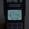 Fiber Optical Power Meter Efficient Accurate Wide Range 1MW 5KM
