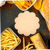 FUNOMOCYA 500pcs Greaseproof Flower Shape Baking Paper Liners for Sandwiches