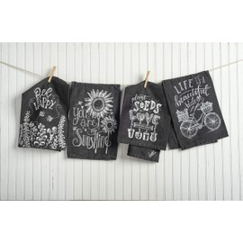 Primitives by Kathy Chalk Dish Towel, 28" x 28", You are My Sunshine