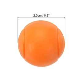 PATIKIL Tennis Vibration Dampener, 3 Pack Tennis Racket Damper Silicone Racket String Shock Damping for Tennis Racket and String, Orange
