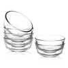 SWEEJAR 8 oz Glass Bowls Set(6 pack),Small for Kitchen,Dessert for