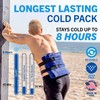CryoMAX Cold Pack, Reusable, Latex Free, 8 Hour Cold Therapy,
