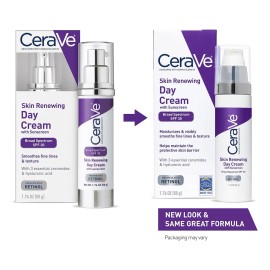 Crema Facial Antiedad Cerave Fps 30, Crema Antiarrugas Con R