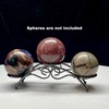 [Crescent Cast] Metal Three Sphere Holder (Sphere Stand) Decorative Rack
